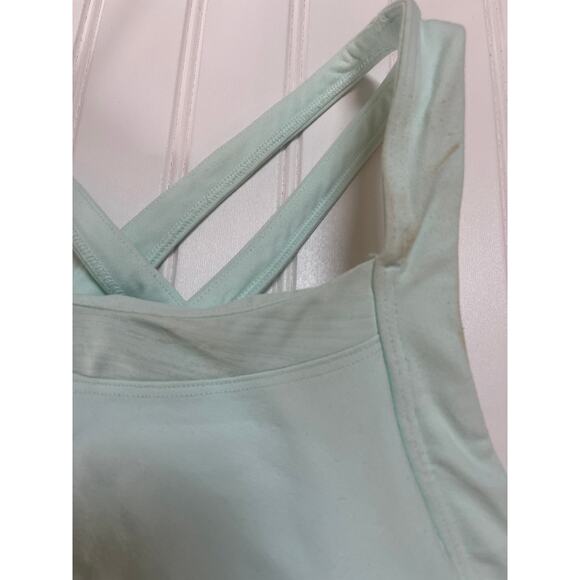 NWT Athleta Crunch & Punch Mint Green Activewear Tank Size Women XXS Girls 10/12 - Picture 3 of 11